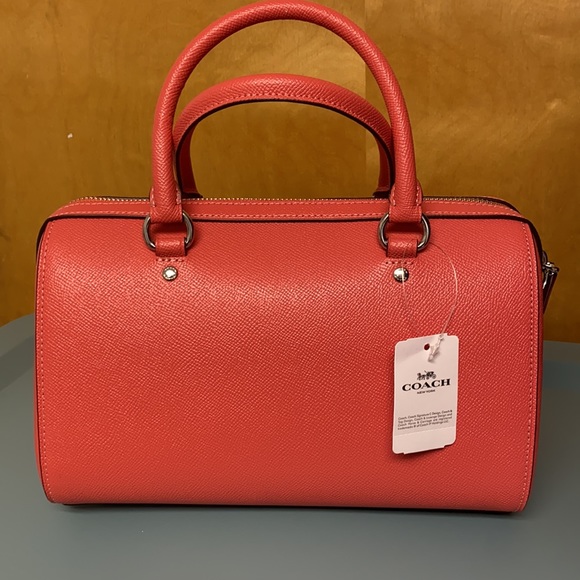 Authentic Coach Tangerine Handbag - Picture 2 of 4